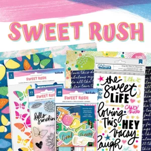 Vicki Boutin Sweet Rush Collection Clear Acrylic Stamps Sunshine